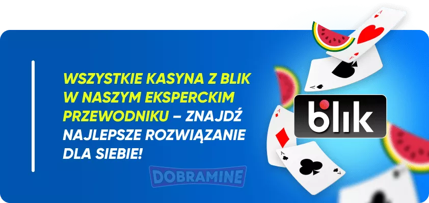 Top Kasyna Internetowe z BLIKiem dla Polskich Graczy