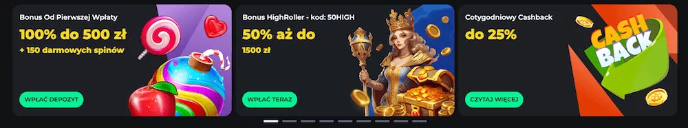 BetOnRed Casino - Top Bonusy