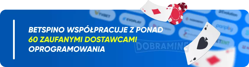 Dostawcy oprogramowania do Betspino