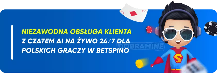 Obsługa klienta Betspino w Polsce