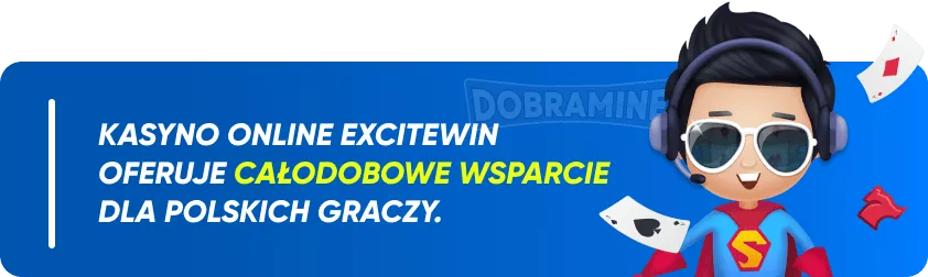 Obsługa klienta Excitewin dla polskich graczy 