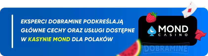 Główne Informacje O Mond Casino