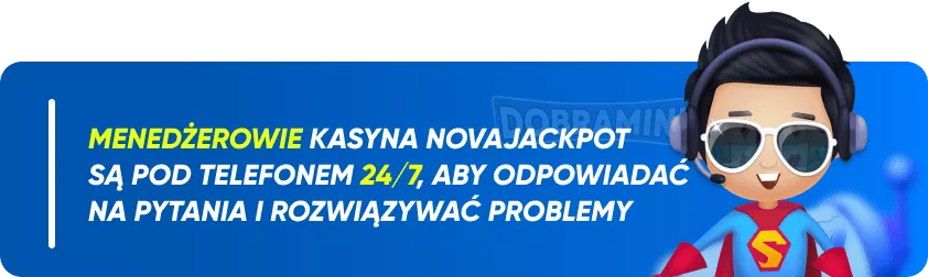 Obsługa Klienta Novajackpot dla Polaków