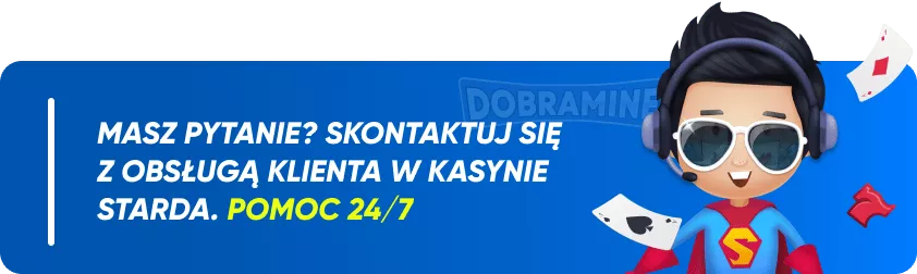 Obsługa klienta kasyna Starda