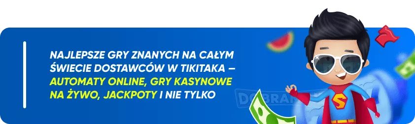 Wybór Gier i Oprogramowania w Kasynie Tikitaka