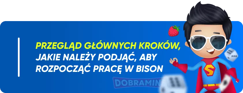 Jak zarejestrować się w Casino Bison w Polsce?