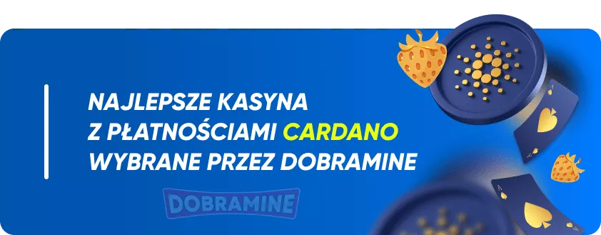 Najlepsze Kasyna Akceptujące Cardano 