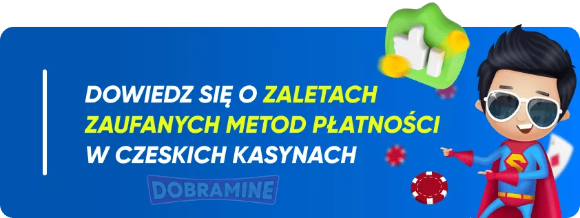 Metody płatności dla Polaków w kasynach Czech Online