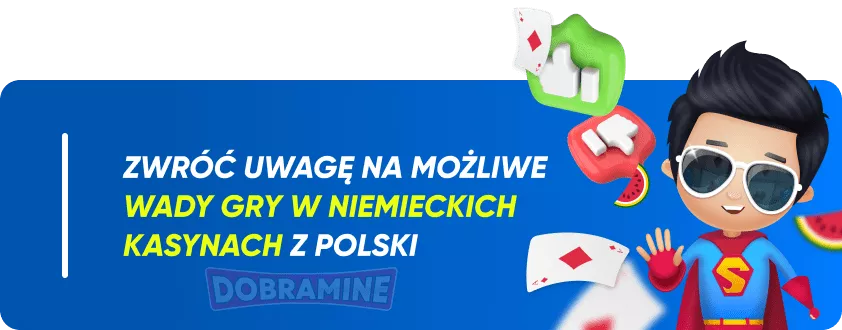 Możliwe ryzyko gry w niemieckich kasynach online